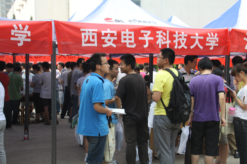 組圖：2012全國研究生招生現場咨詢會西安站啟動11