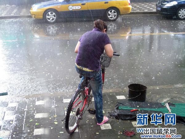北京冰雹襲擊，10分鐘后雨過天晴【圖】[1]3