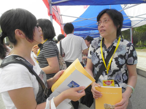 2011年全國研招現場咨詢會南昌站現場圖集(圖)4