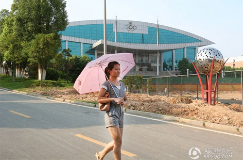 中國人的一天：美女大學生暑假備戰考研(組圖)14