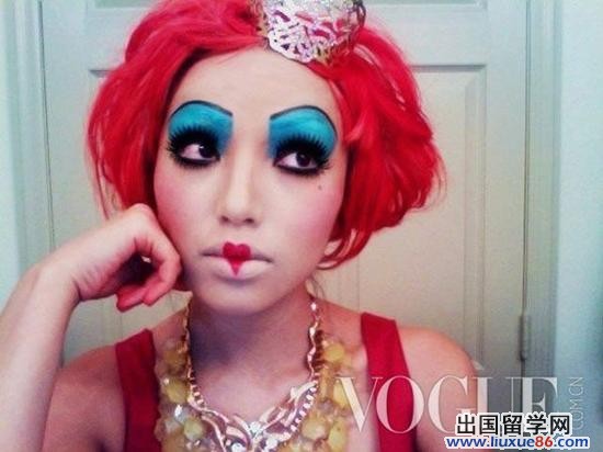 看尼泊爾小姐神奇的易容術12