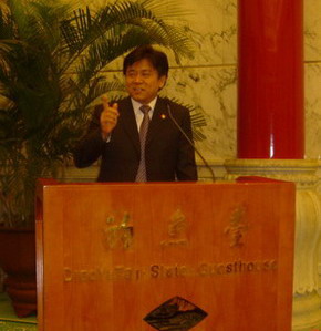 李金章副部長會見并宴請加勒比部長訪京團1