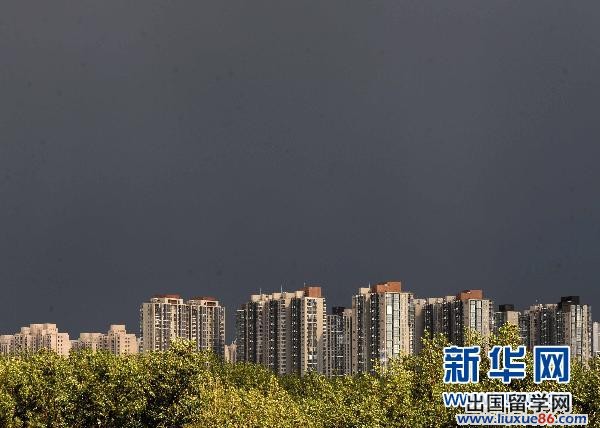 北京冰雹襲擊，10分鐘后雨過天晴【圖】[1]2