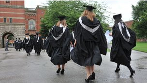 2012英國BBC:頂尖大學招收公立學生人數減少1