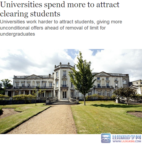 英國大學為吸引交換生加大投入1