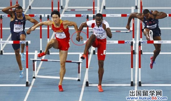 羅伯斯金牌取消！3抓劉翔飛人痛失好局獲銀牌【圖】1