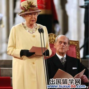 英國留學:英女王議會演講贊頌國人美德1