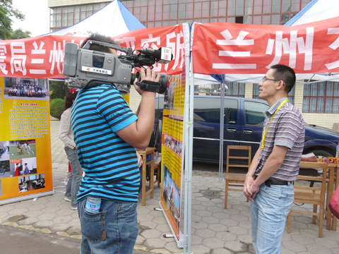 2011年全國研招現場咨詢會蘭州站現場花絮(圖)6