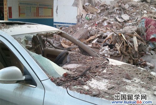 湖南派出所爆炸，四層樓被夷為平地【圖】[1]3