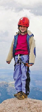 10歲女孩登頂美國第一險峰 爸爸談大膽育兒經[1]1