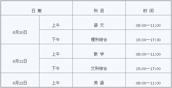 2014年湖北荊門中考時間為6月20-22日1