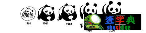 呼吁人們保護熊貓 WWF 出了個熊貓字體2