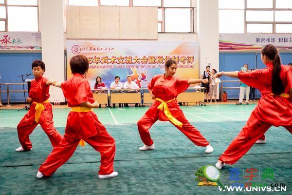 北二外舉辦武術交流大會暨段位制考評1