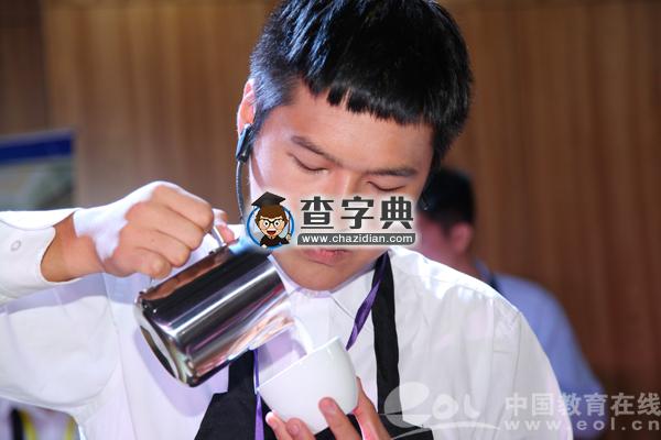 浙經院大學生來了一場咖啡技能秀 咖啡課程預計明年開出2