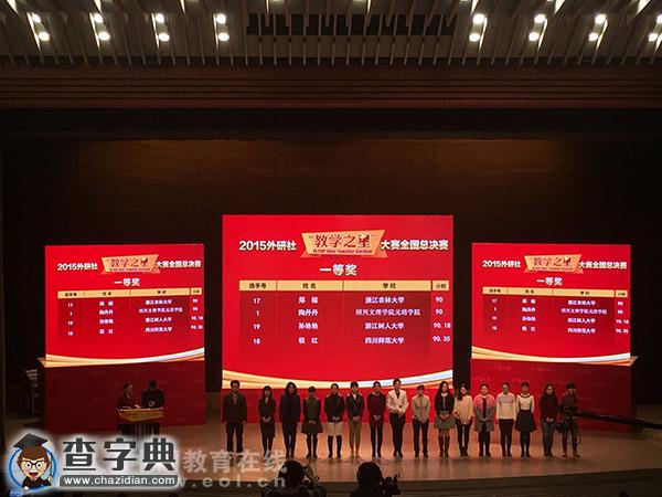 浙江農林大學師生分別獲全國外語比賽一等獎1