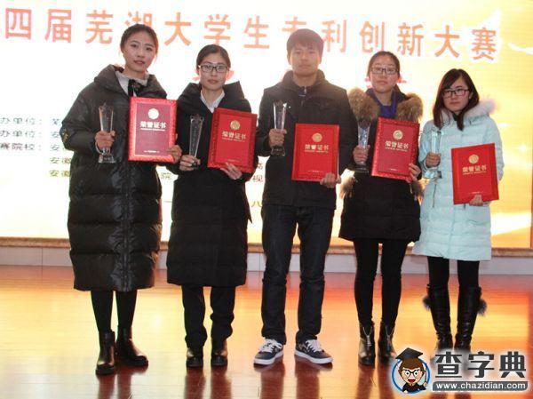 安徽師范大學學子在蕪湖市第四屆專利創新大賽中喜獲佳績1