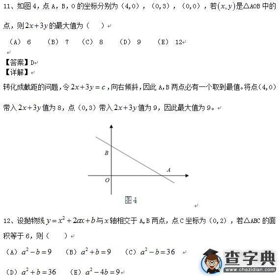 2016考研管綜真題及詳細答案（文字版）7