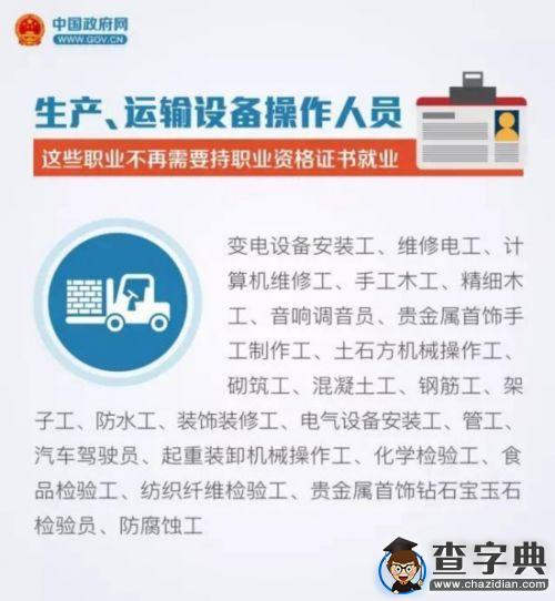 與你有關！這90種職業不再需要“資格證”3