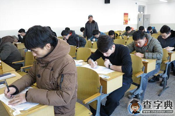 中航大期末開考 考場井然有序1