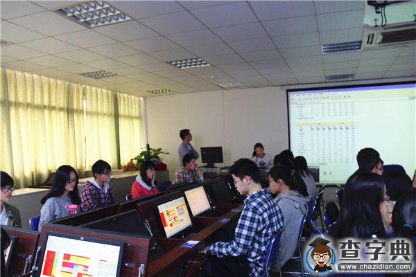 江西財大開展企業競爭模擬大賽培訓熱身商戰1