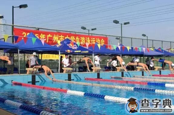 從游泳運動會中看廣州哪所中學游泳實力強1