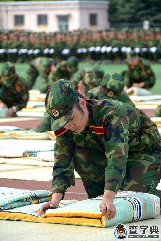 濰坊學院：新生軍訓匯演，彰顯軍人風采[圖]3