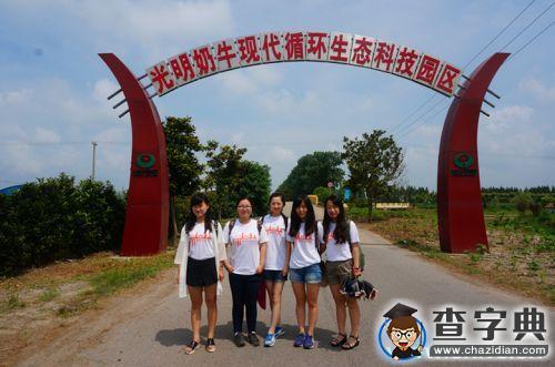 上海交大農生學子赴崇明學習先進奶牛養殖技術3
