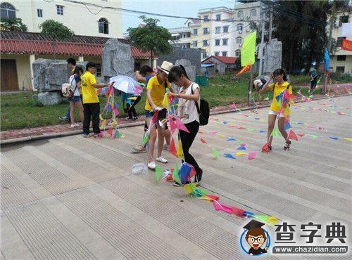 廣西民大學子走進京族 了解民族特色新農村1