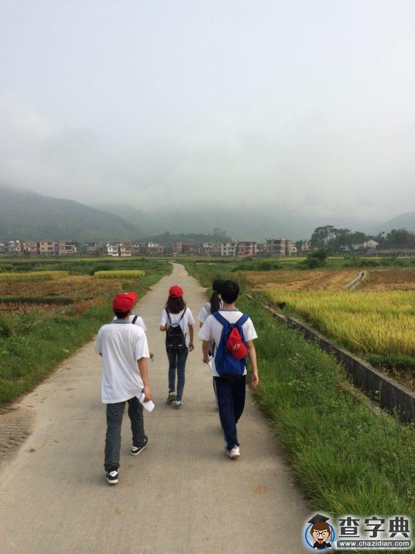 華南師大政行團委：漫漫調研路，濃濃下帥情1