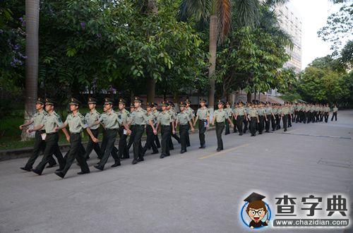 廣西民大人武學子的一天1