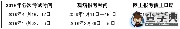 2016年10月廣西自學考試報考時間已公布1