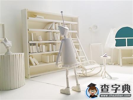 重慶高校學生創新點子多 紙片做成動畫片1