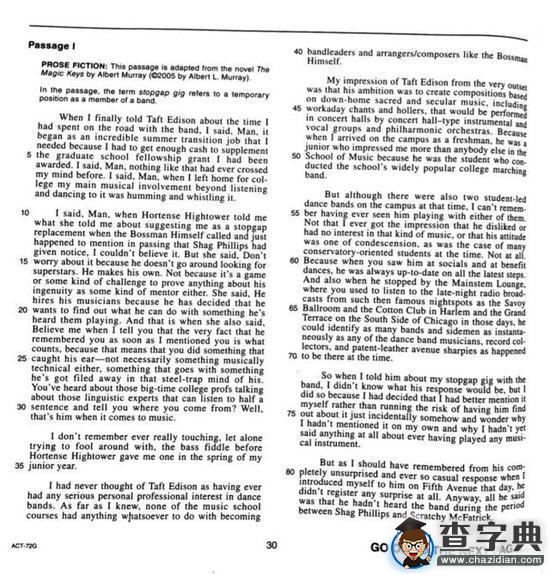 ACT閱讀如何得高分：你得有王昱珩1/1000想象力2