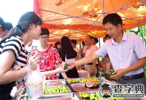 科研成果再共享 西農大3萬斤西甜瓜送學生2