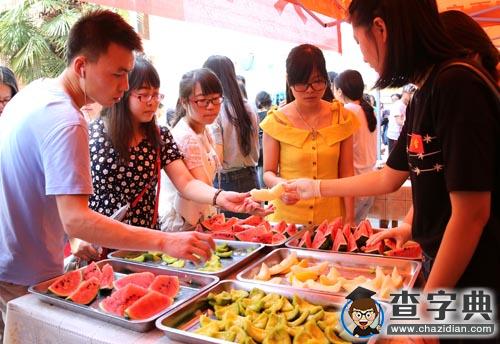 科研成果再共享 西農大3萬斤西甜瓜送學生1