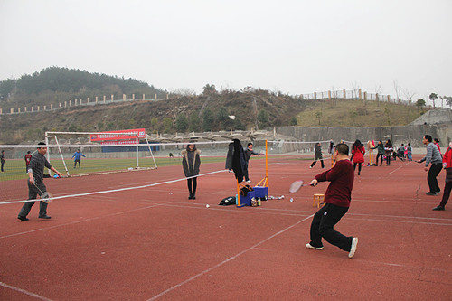 北川七一職中舉行2014冬季教職工運動會4