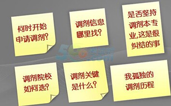 2015考研調劑：報名后的48小時該干嘛1