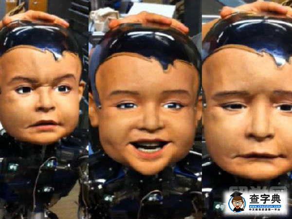 美國大學研發出機器人寶寶 表情逼真似嬰兒1