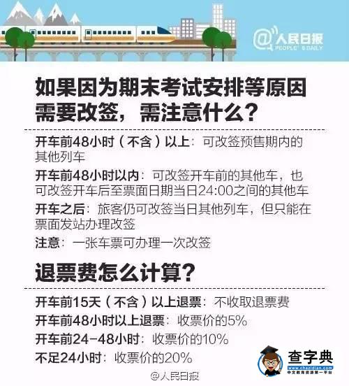 寒假火車學生票開售，最全購票指南在這里！8