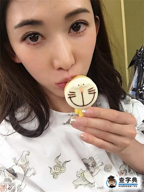 林志玲不舍吃機器貓 無辜嘟嘴嬌滴滴(圖)1
