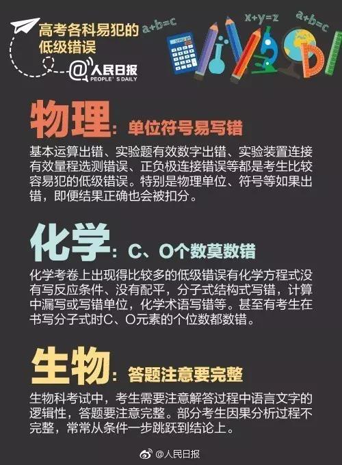 高考最容易犯的低級錯誤 現在就改至少多拿20分！2