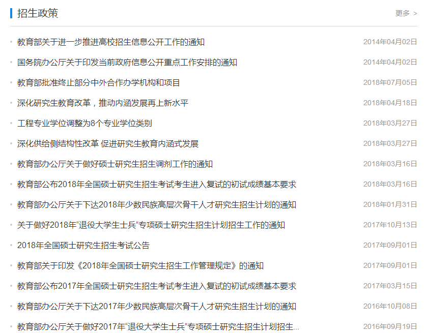 研究生招生信息公開一個月，你能獲取什么重要信息1