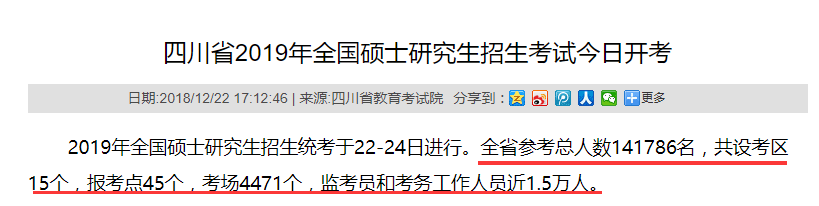 官宣！2019考研成績查詢時間為2月15日前后1
